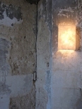A collaboration between Hannah Woodhouse and John Cullen Lighting. This is the ultimate handmade wall light, made in eucalyptus paper. It has a warm candle-light quality.